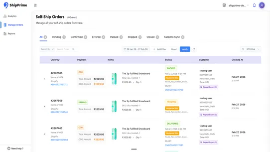 ShipPrime screenshot