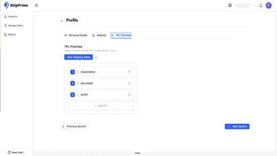 ShipPrime screenshot