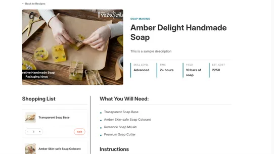 Crafty: Shoppable DIY Projects screenshot