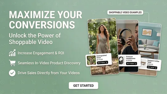 Genlook Shoppable Videos screenshot