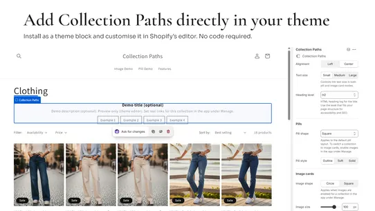 Fellhelm Collection Paths screenshot
