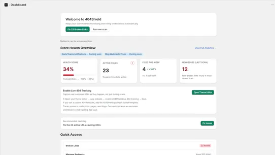 404Shield screenshot