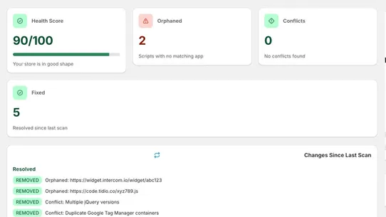 Script Scan screenshot