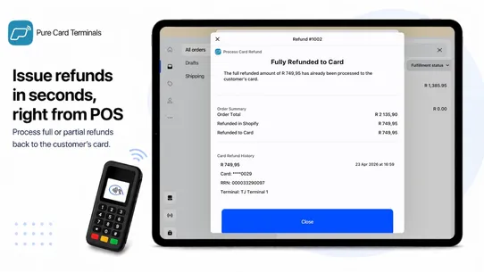 Pure Card Terminals screenshot