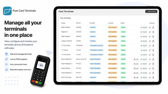 Pure Card Terminals screenshot