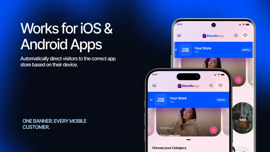 Mobile App Banner ‑ StoreToApp screenshot