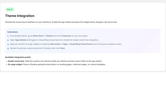 snap2shop screenshot