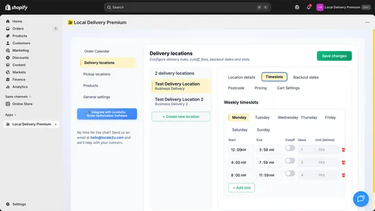 Local Delivery Premium screenshot