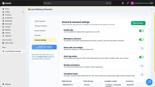 Local Delivery Premium screenshot