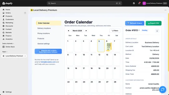 Local Delivery Premium screenshot