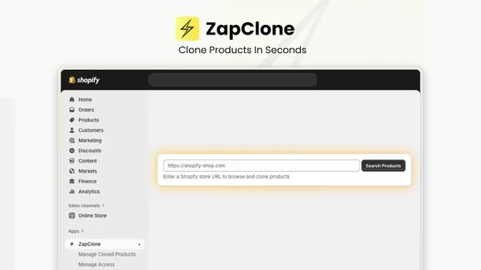 ZapClone screenshot