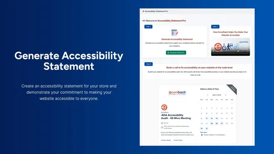 Accessibility Statement Pro screenshot