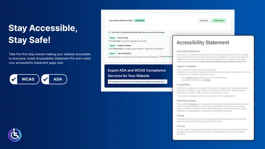 Accessibility Statement Pro screenshot