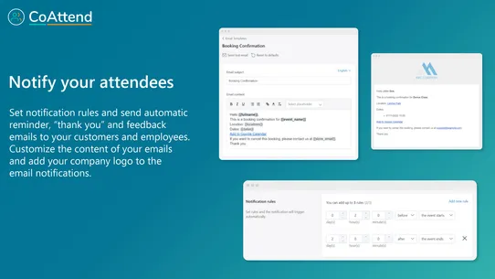 CoAttend ‑ Booking app screenshot