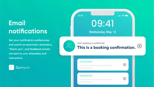 CoAttend ‑ Booking app screenshot