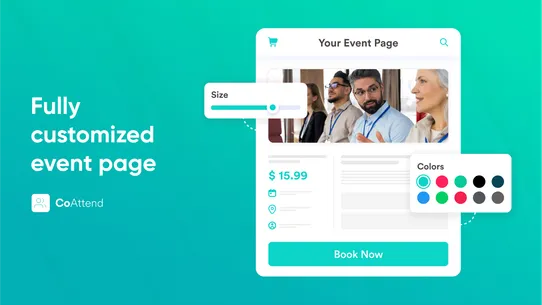 CoAttend ‑ Booking app screenshot