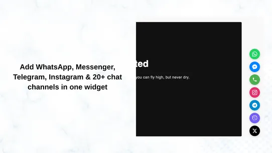 Nexra Chat Buttons &amp; WhatsApp screenshot
