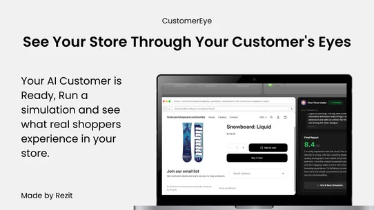 CustomerEye screenshot