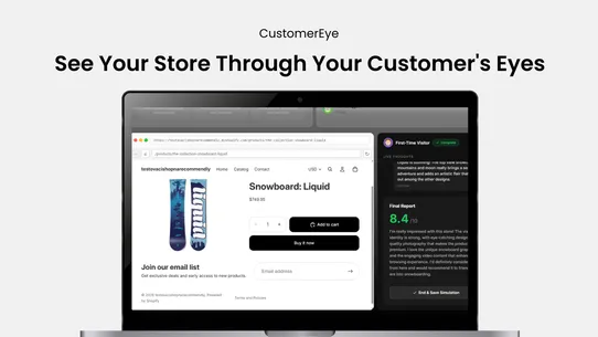 CustomerEye screenshot