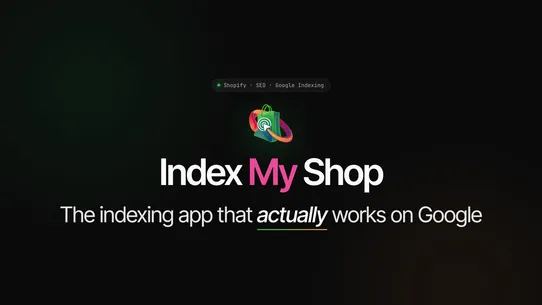 IndexMyShop (on Google) screenshot