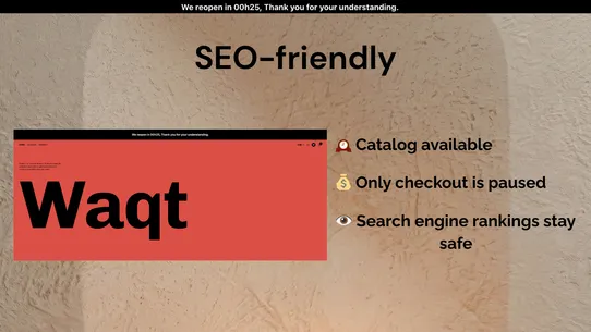Waqt ‑ Jumu'ah Blocker screenshot