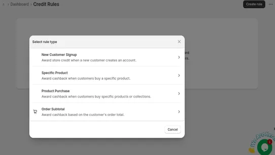 Easy Store Credit screenshot