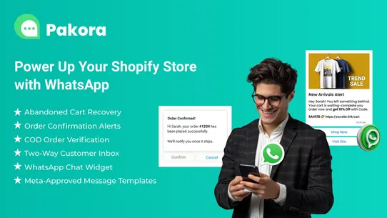 Pakora ‑ Whatsapp Automation screenshot
