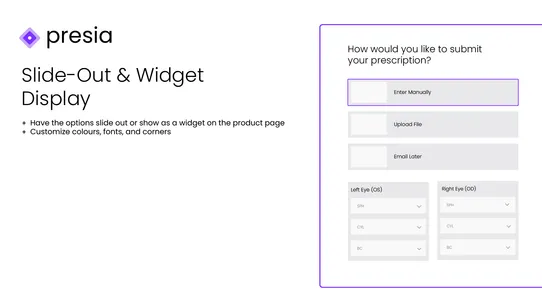 Presia: Prescription Eye Lens screenshot