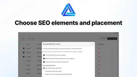 Bulk SEO Agent screenshot