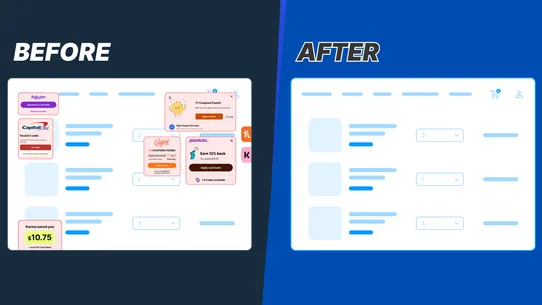 Caracal Lite : Coupon Blocker screenshot