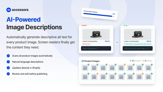 Accessora screenshot