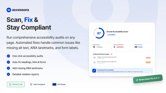Accessora screenshot