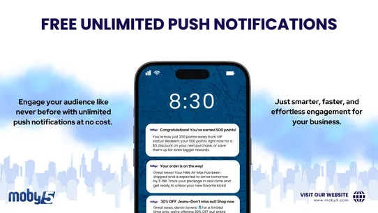 Moby5 ‑ Mobile App Builder screenshot