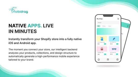 Mobidrag – Mobile App Builder screenshot