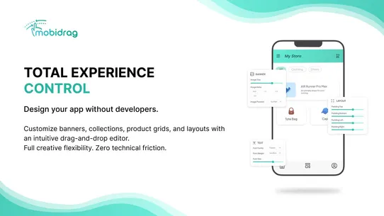 Mobidrag – Mobile App Builder screenshot