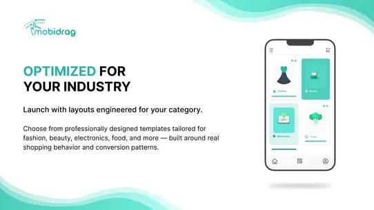 Mobidrag – Mobile App Builder screenshot