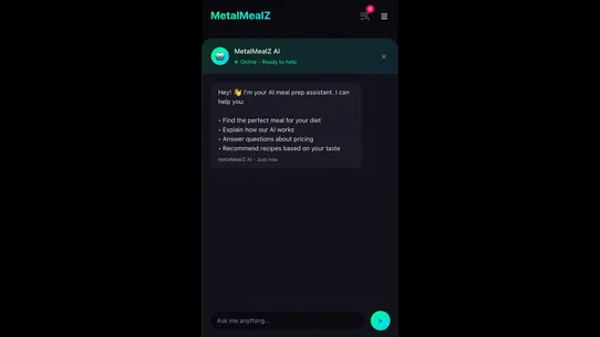Visitora ‑ AI Chatbox screenshot