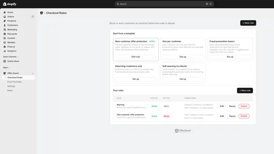 OfferGuard screenshot