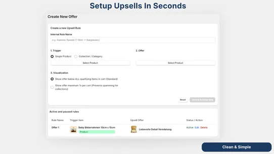Cart Upsell screenshot