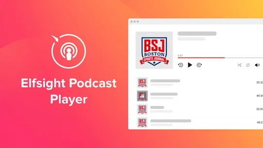 Podcast Player by Elfsight screenshot