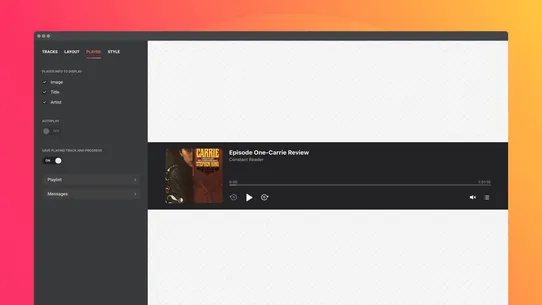 Podcast Player by Elfsight screenshot