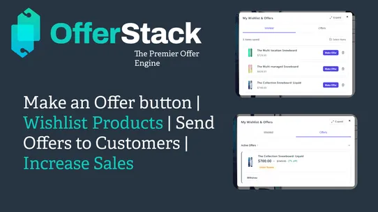 OfferStack ‑ Wishlist &amp; Offers screenshot