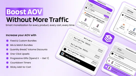 Spark Bundles App &amp; Upsells screenshot