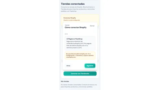 FlashDrop Integration screenshot