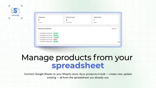Sheetify screenshot