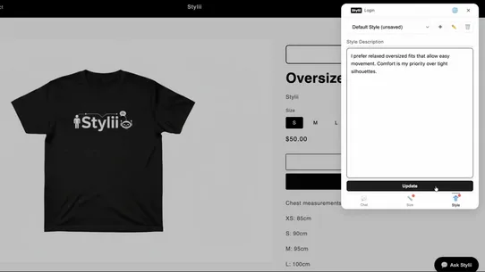Stylii screenshot