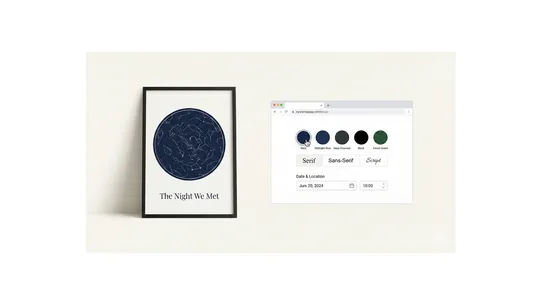 Starmap: Star Map Customizer screenshot