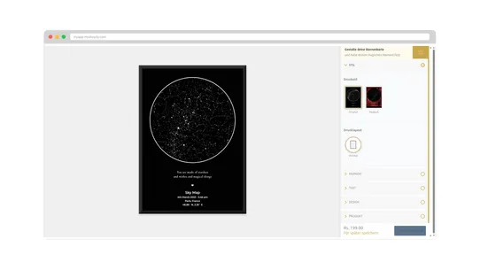 Starmap: Star Map Customizer screenshot