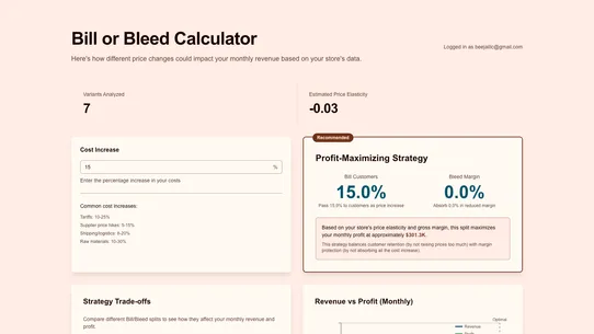 Bill or Bleed by Price Perfect screenshot