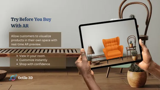 Octilo 3D AR Viewer screenshot